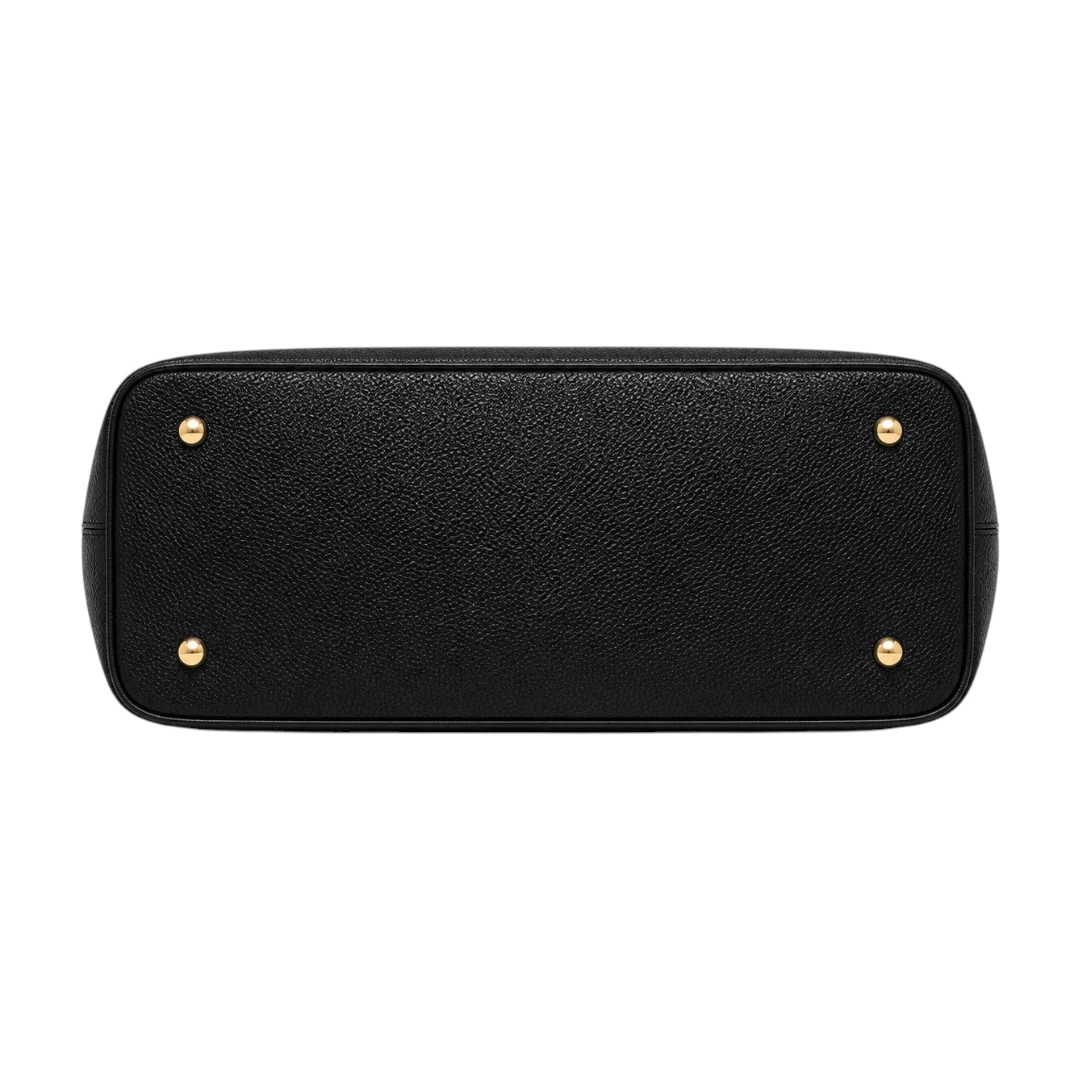Trendy Tote Classic Black Everyday Shopper | Elegant Women's Tote Bag